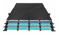 MPO 광 섬유용 패치 패널 10G 40G 100G 데이타 센터 케이블링 솔루션